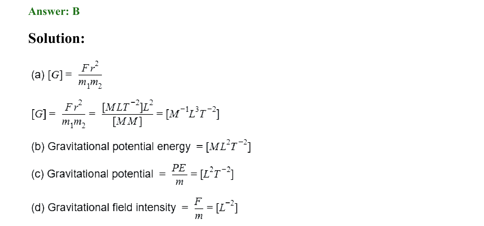 Gravitation solution 15