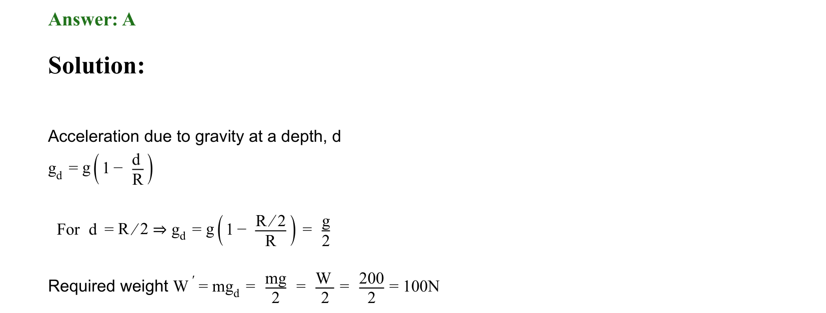 Gravitation solution 23