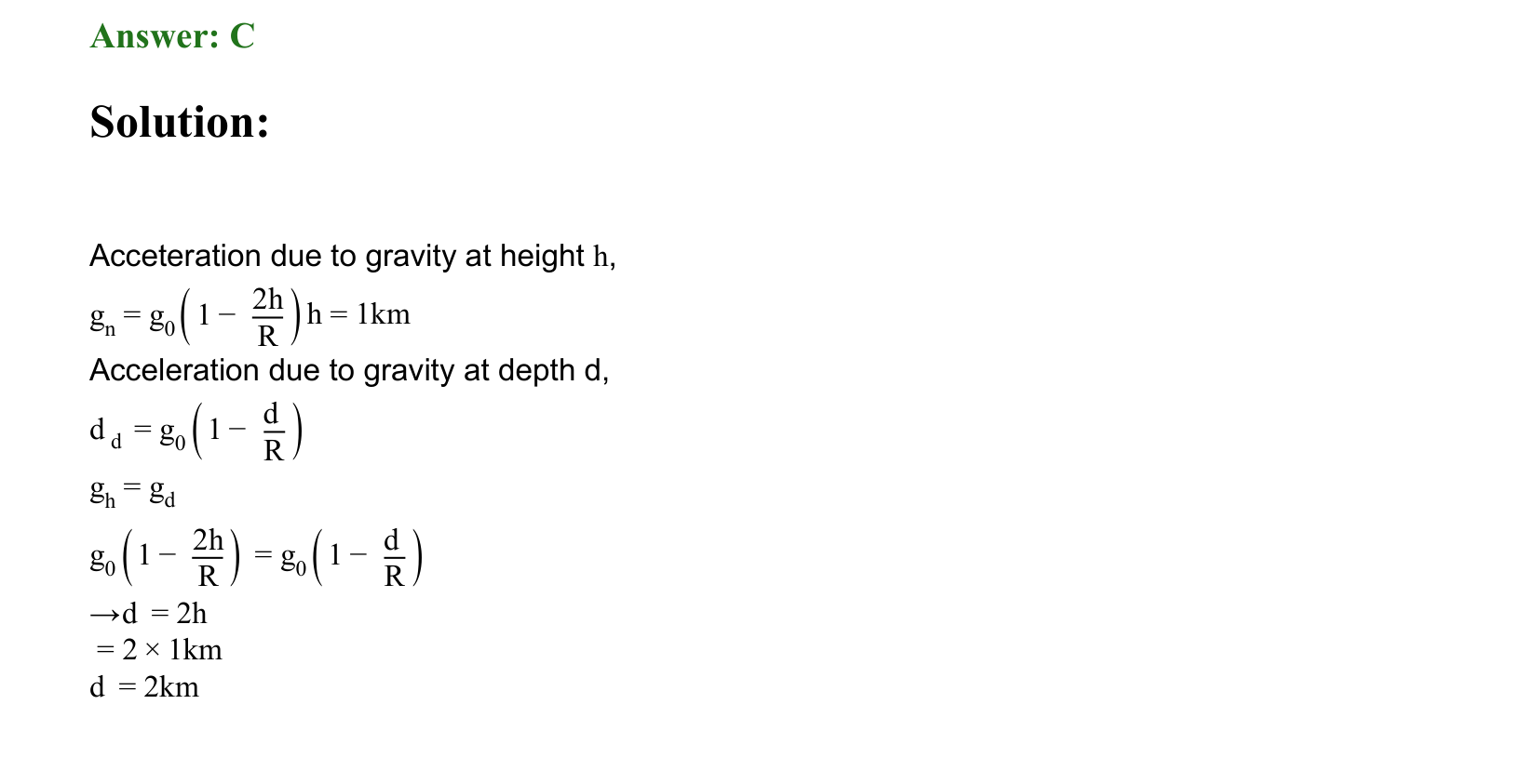 Gravitation solution 27