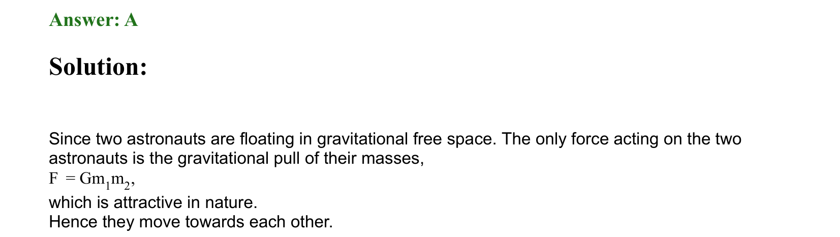 Gravitation solution 28