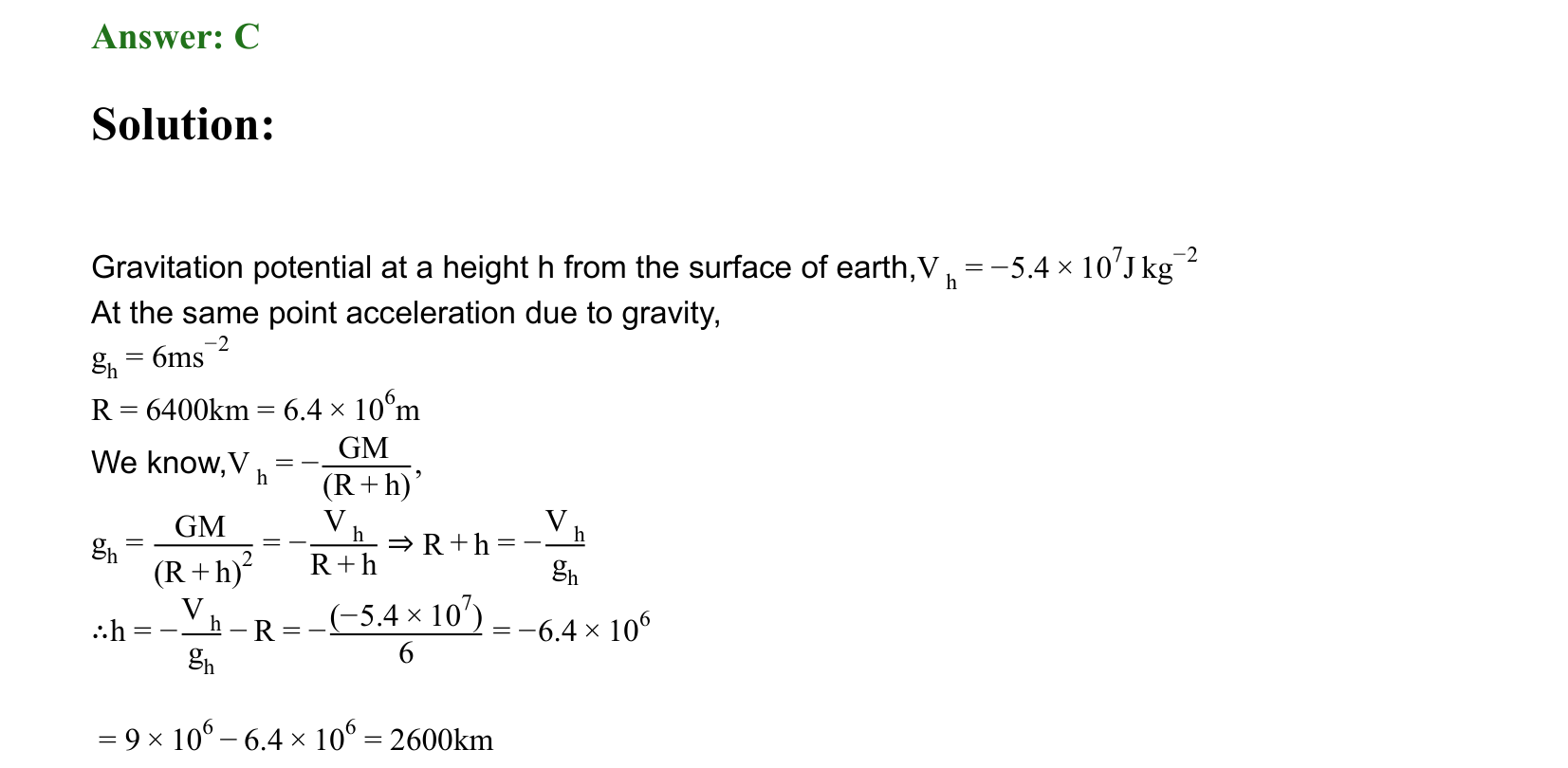 Gravitation solution 29