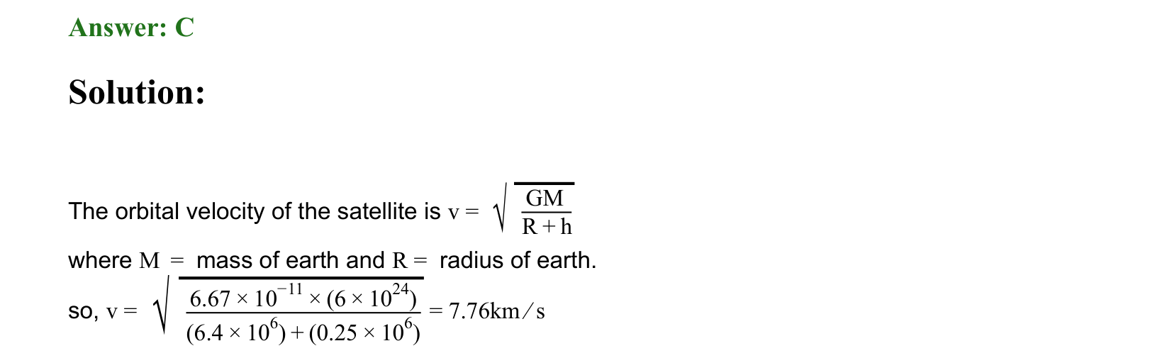 Gravitation solution 33