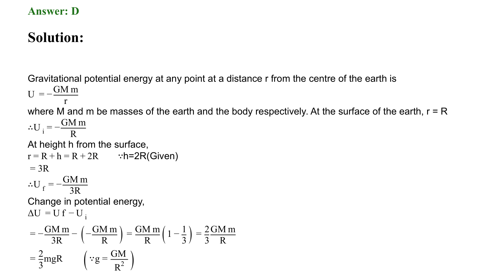 Gravitation solution 40