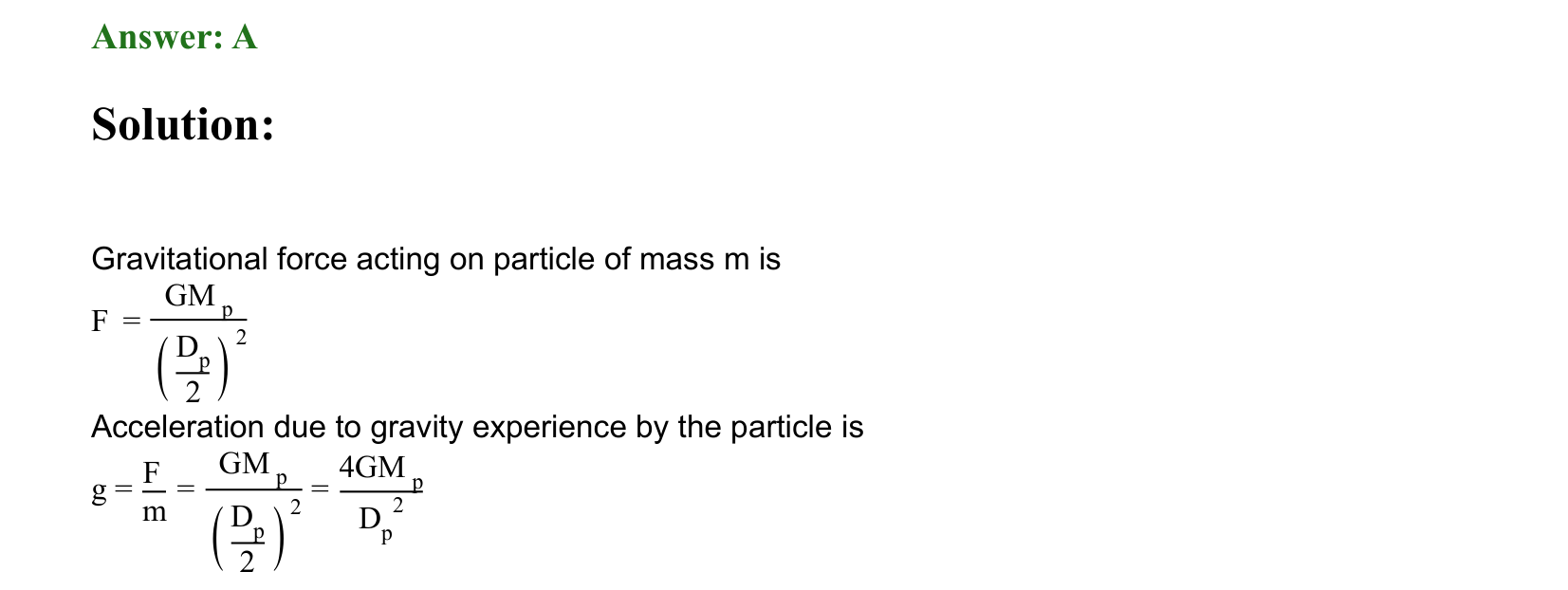 Gravitation solution 44