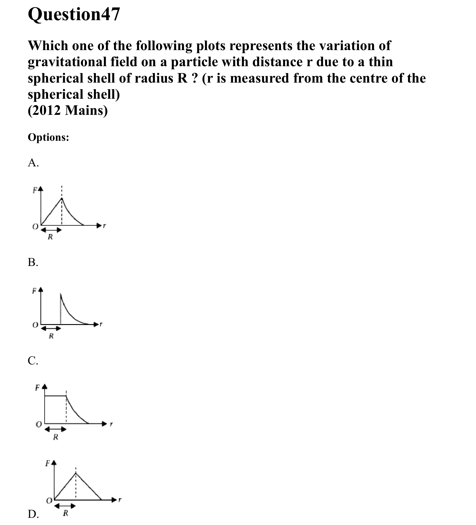 Gravitation question 47