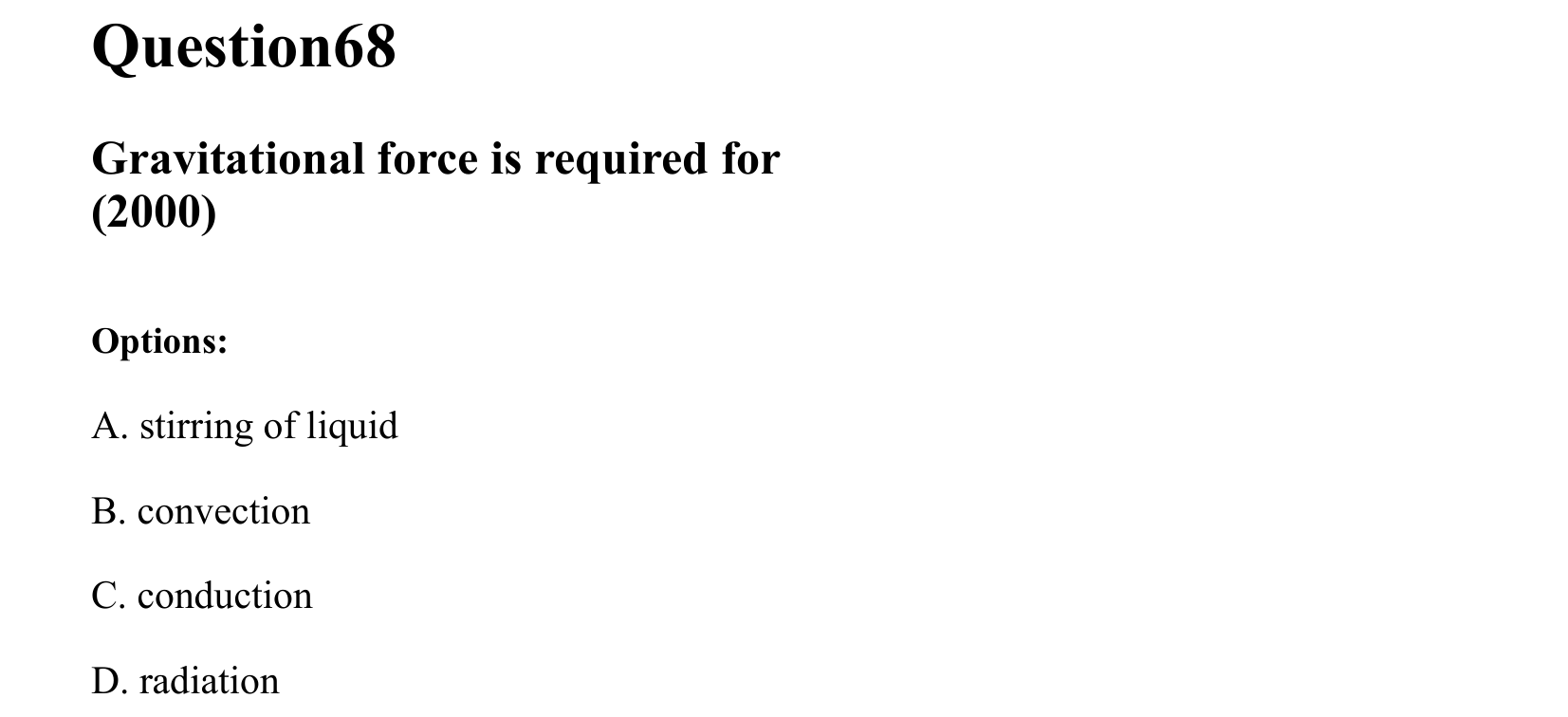 Gravitation question 68