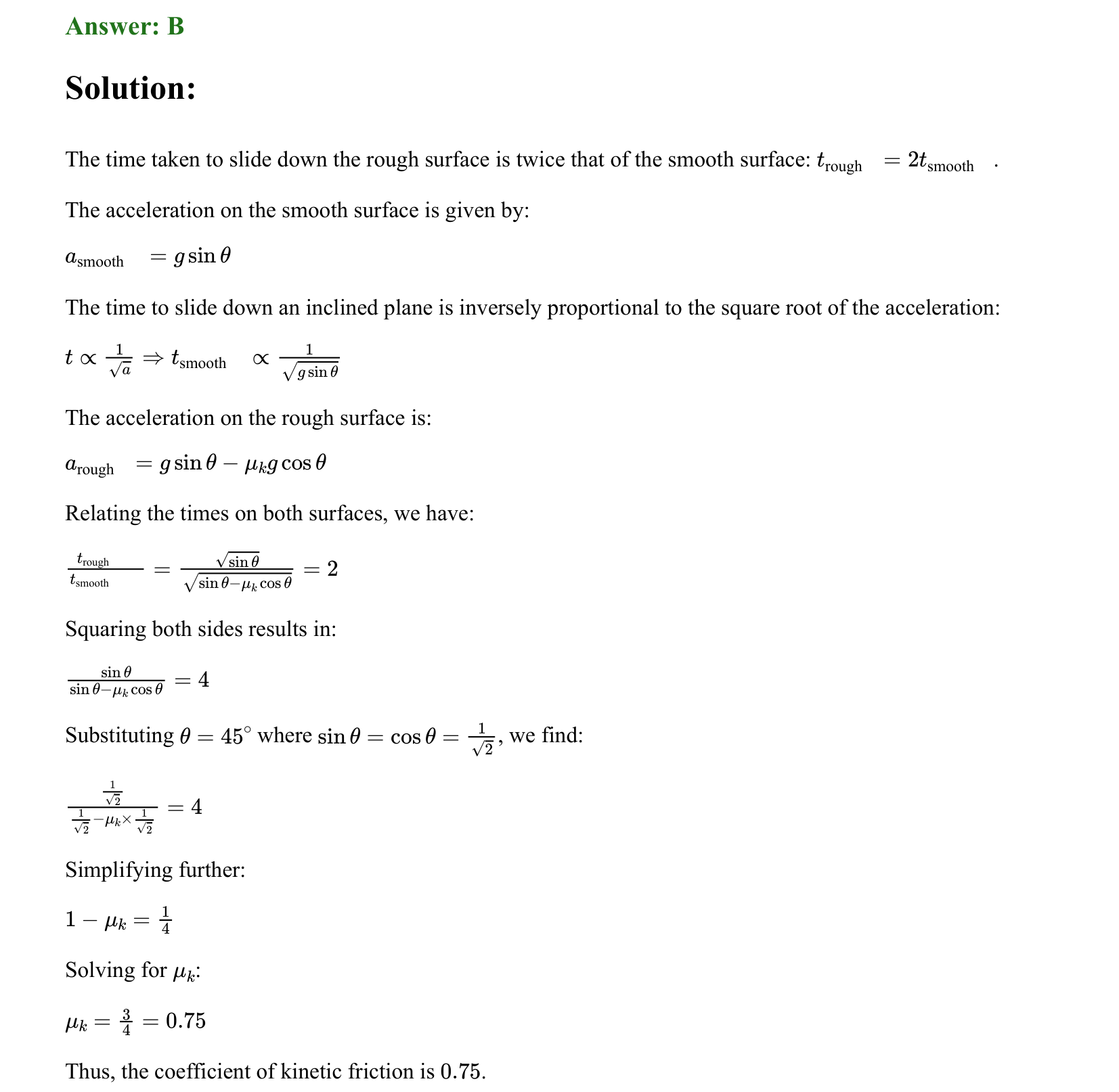 Laws of Motion solution 4