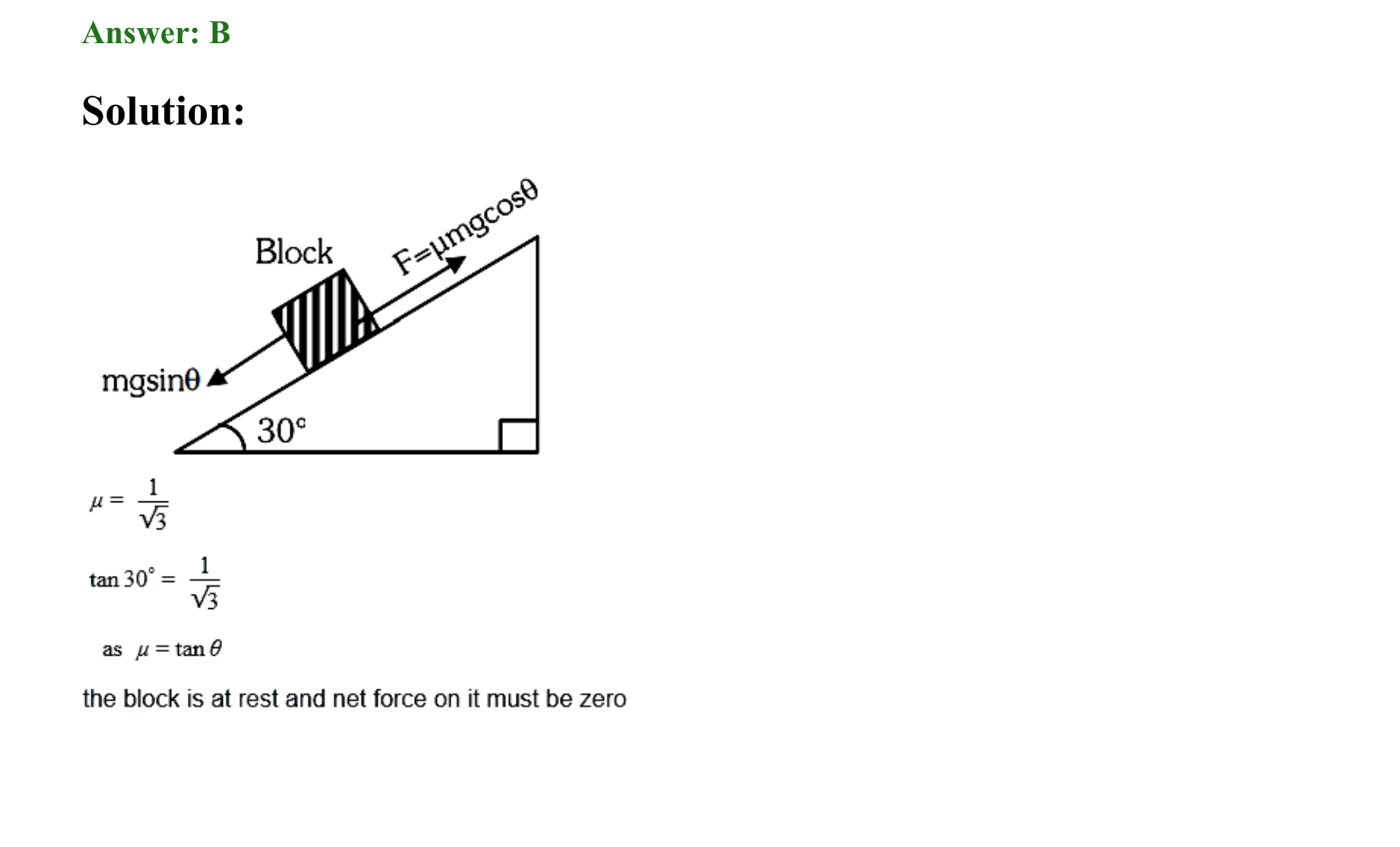 Laws of Motion solution 7