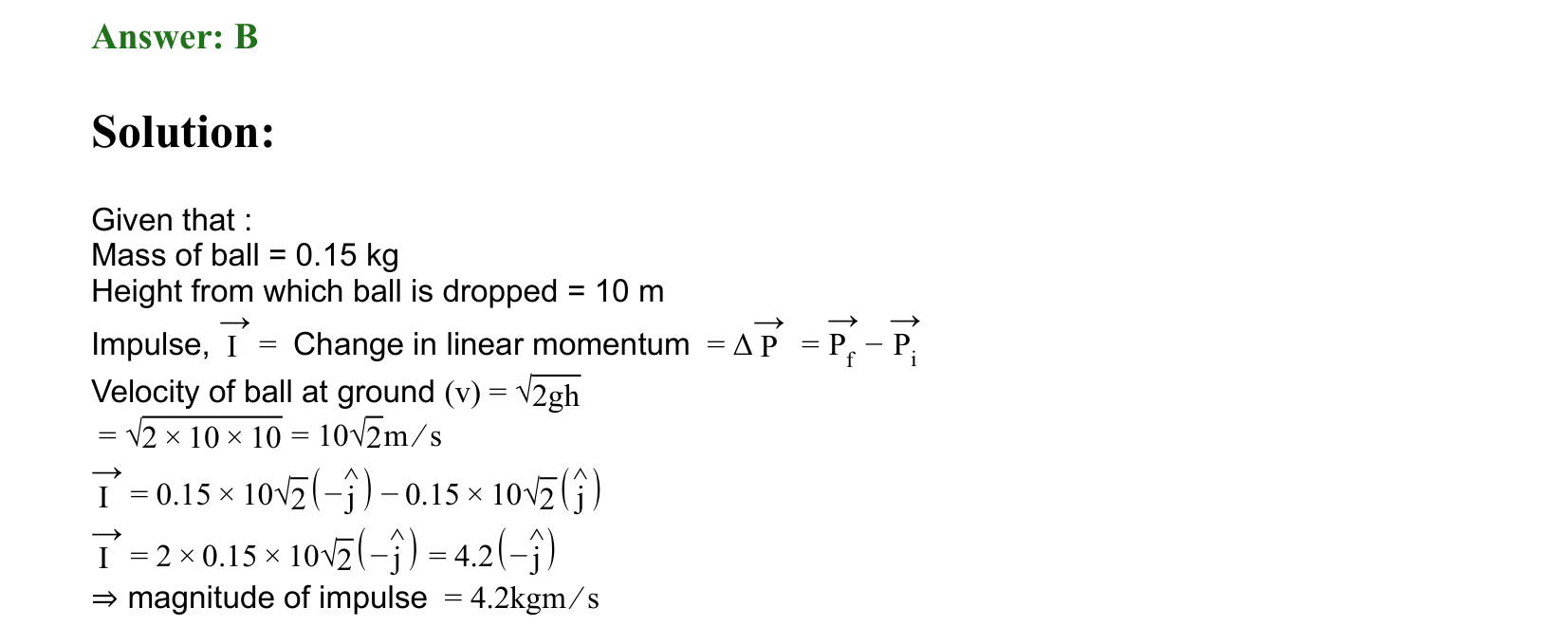 Laws of Motion solution 12