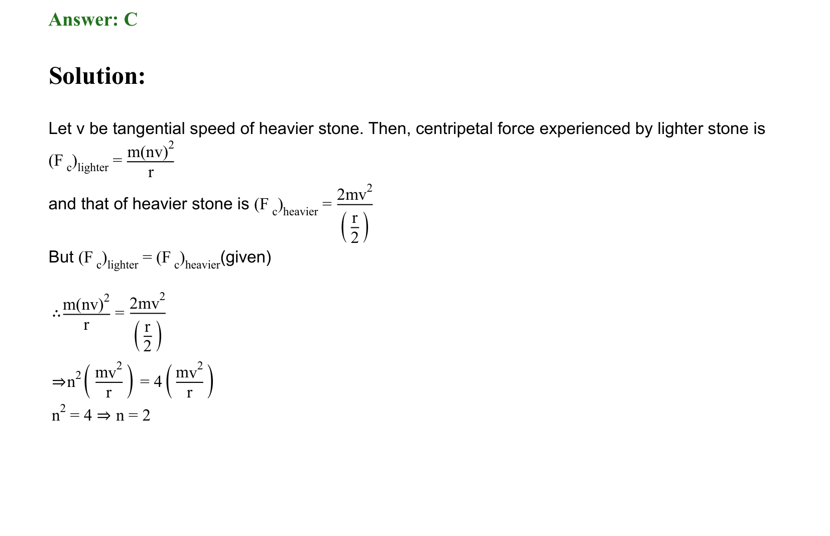 Laws of Motion solution 23