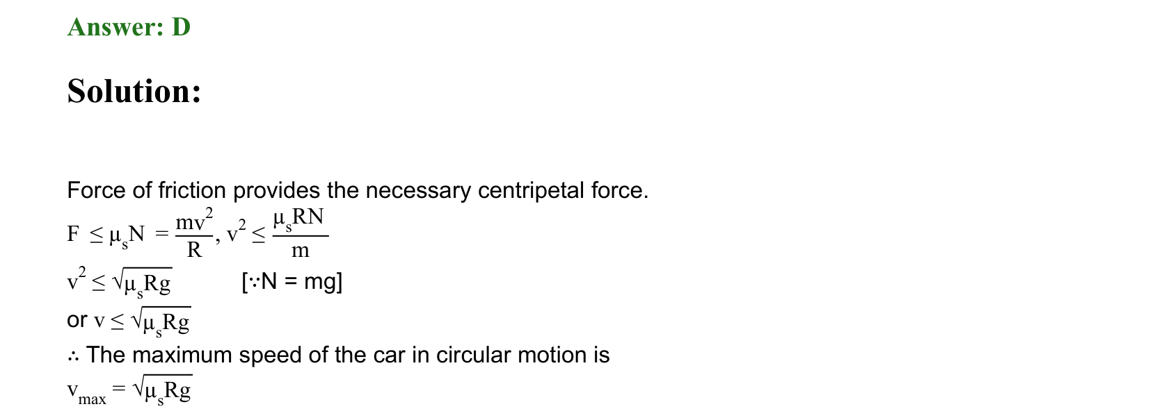 Laws of Motion solution 35