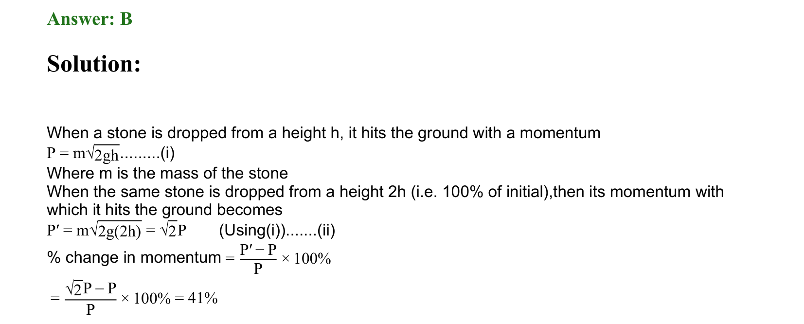 Laws of Motion solution 36