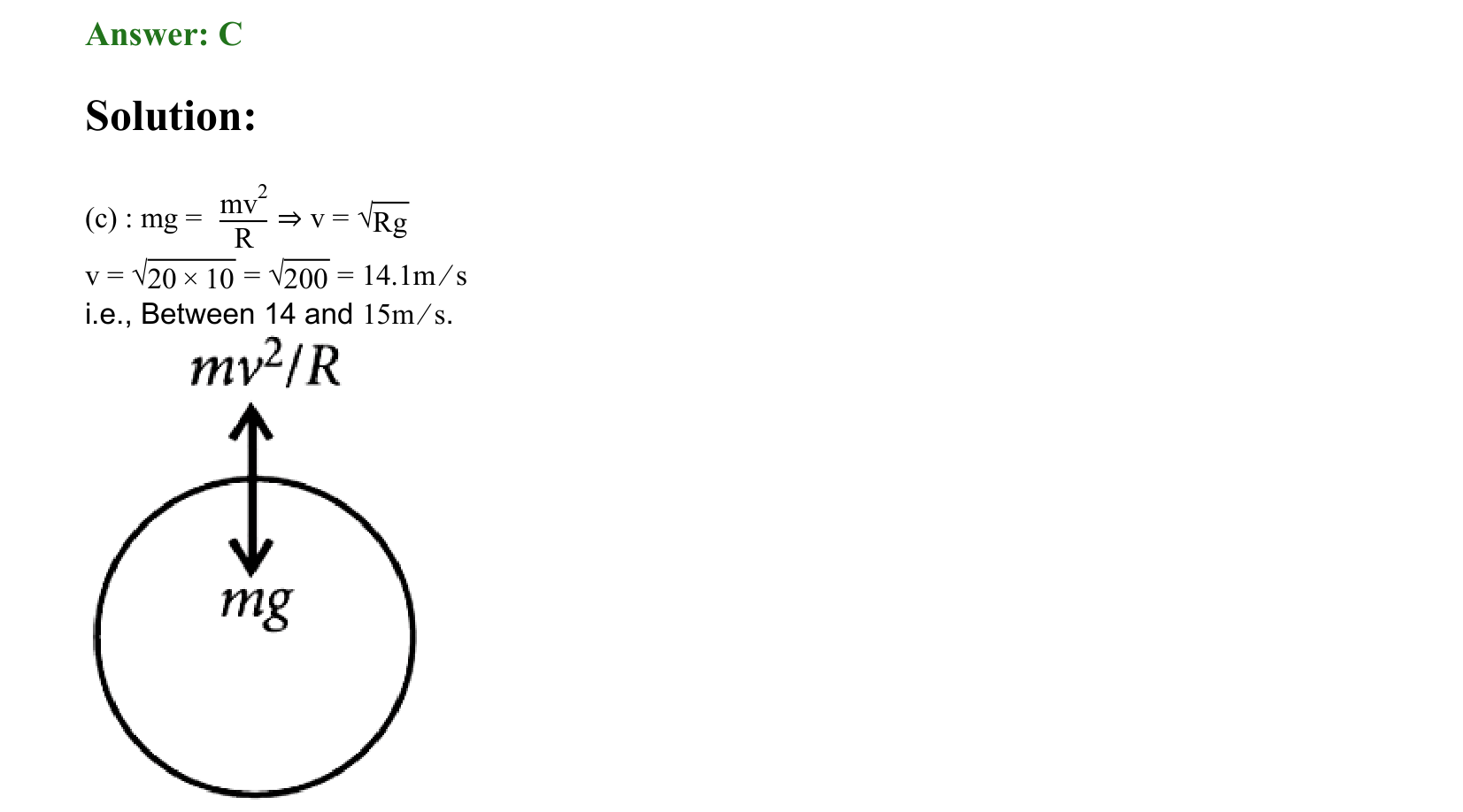 Laws of Motion solution 43