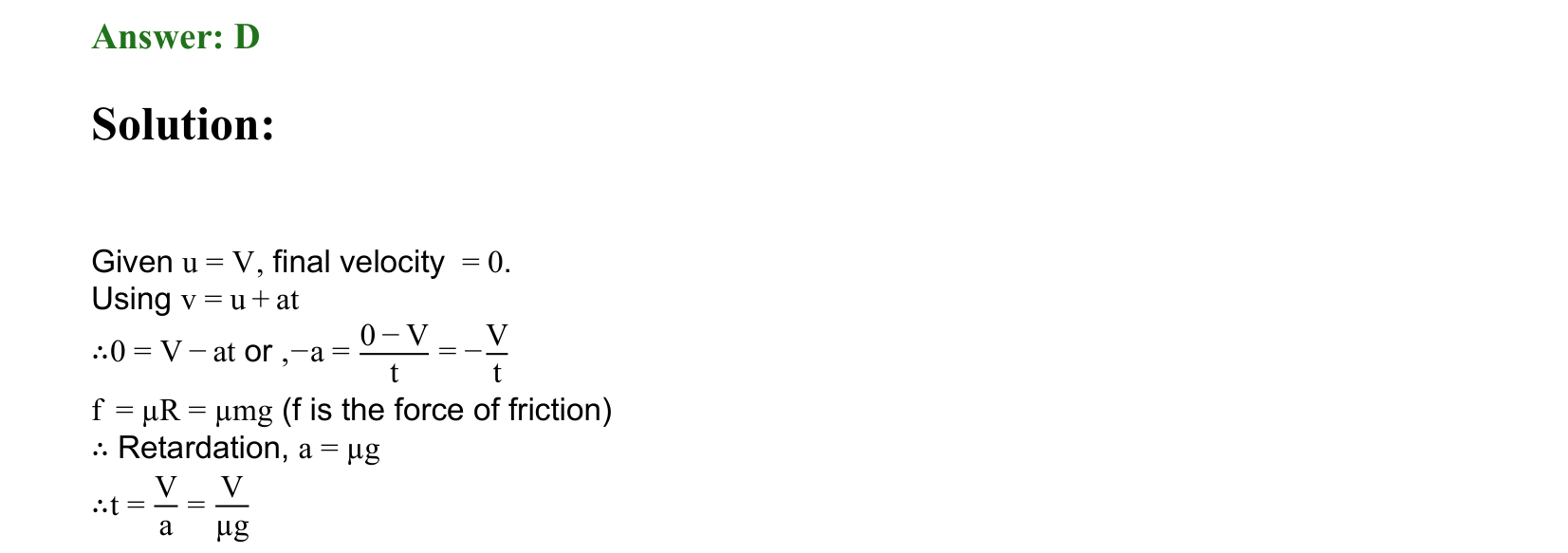 Laws of Motion solution 46