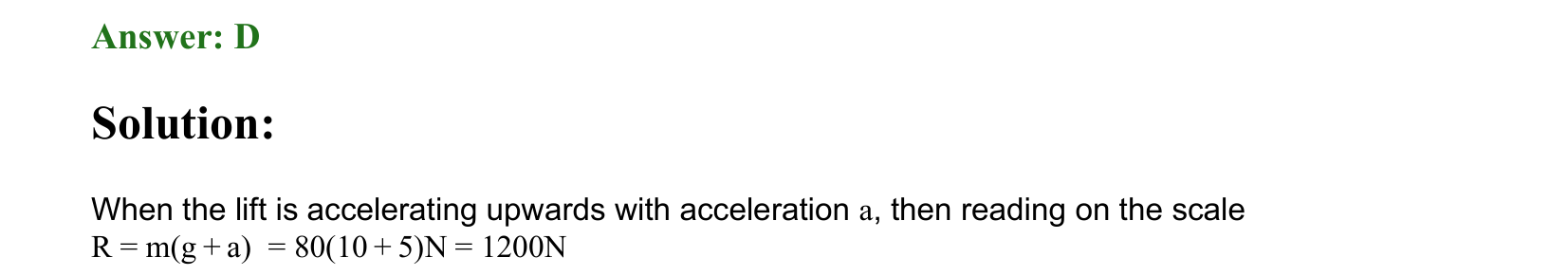 Laws of Motion solution 50