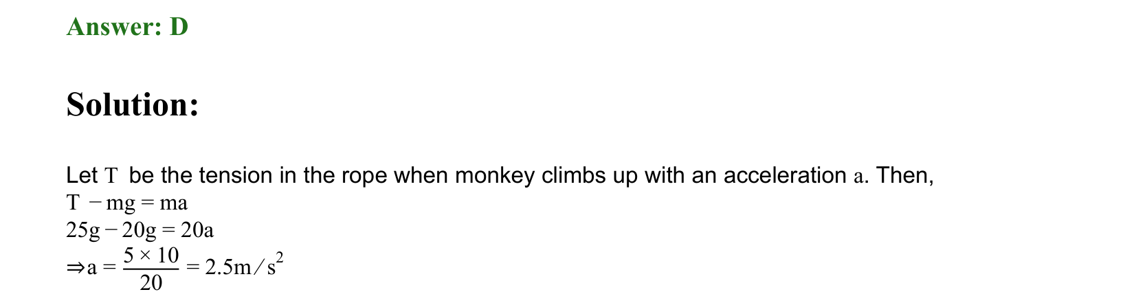 Laws of Motion solution 51
