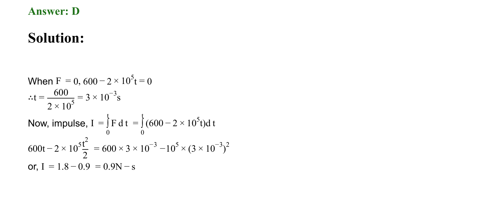 Laws of Motion solution 62