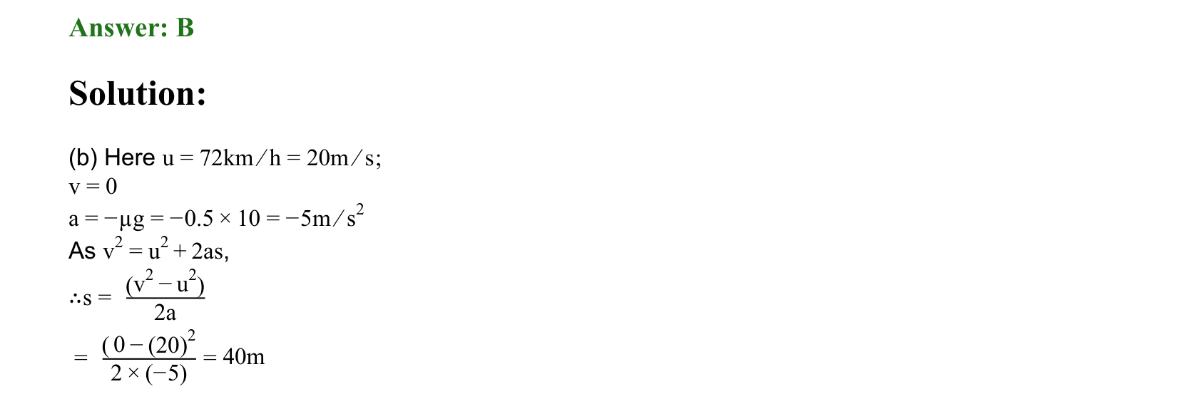 Laws of Motion solution 72