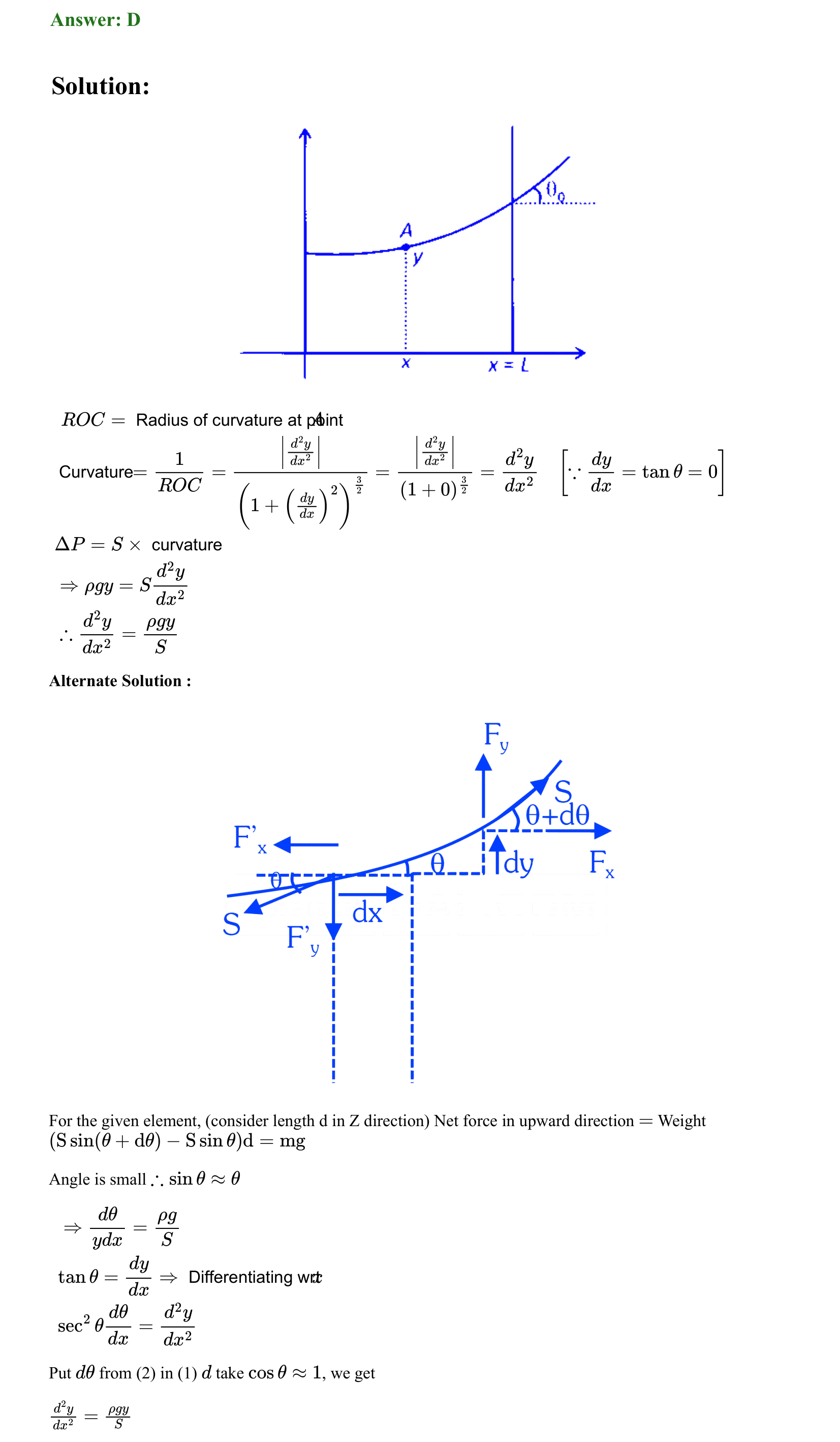 Mechanical Properties of Matter and Fluids solution 5
