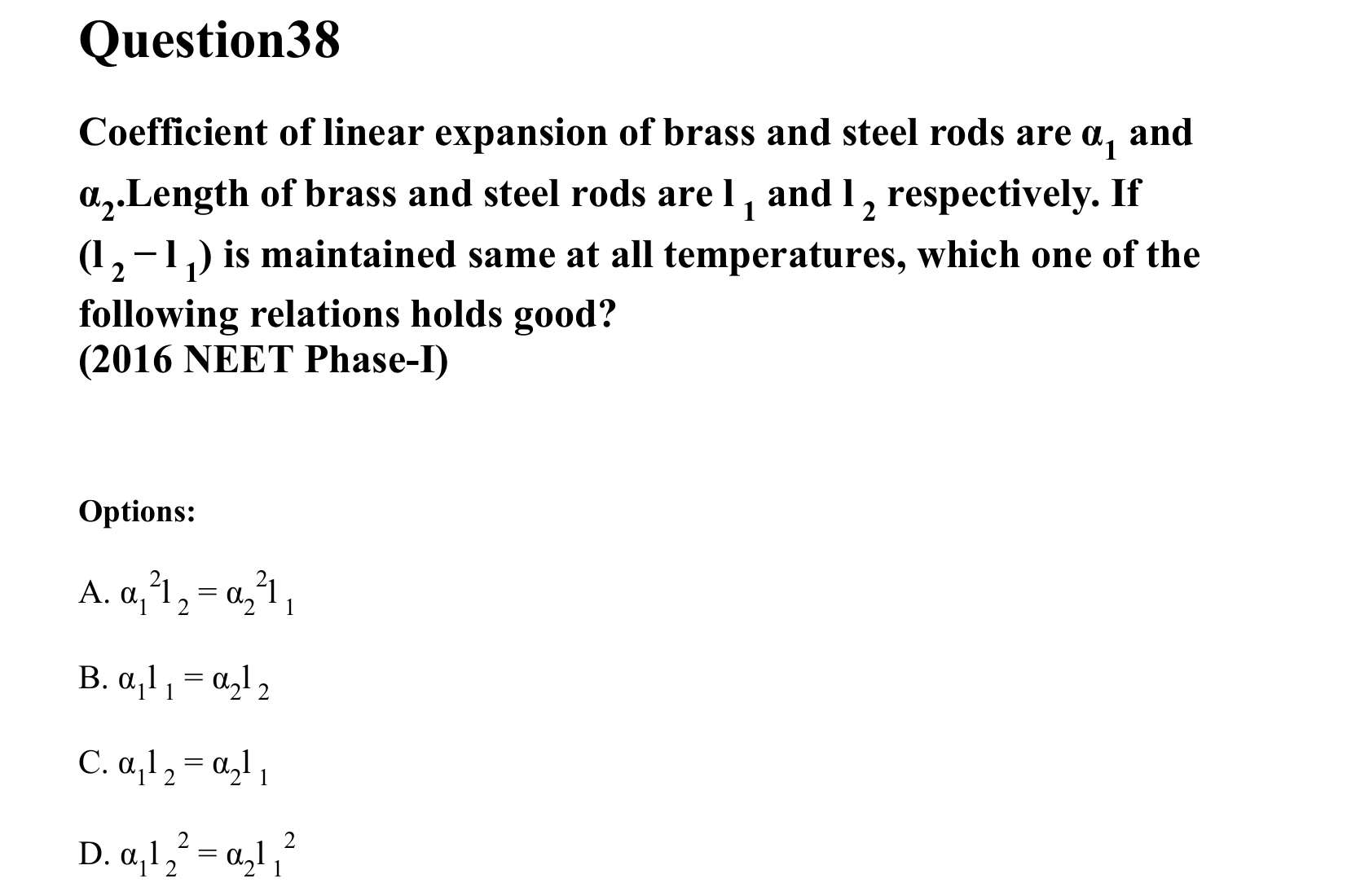 Mechanical Properties of Matter and Fluids question 38