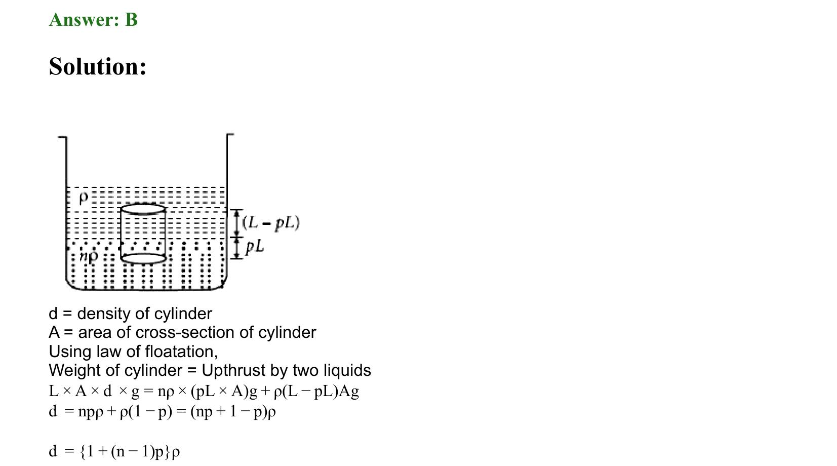 Mechanical Properties of Matter and Fluids solution 41