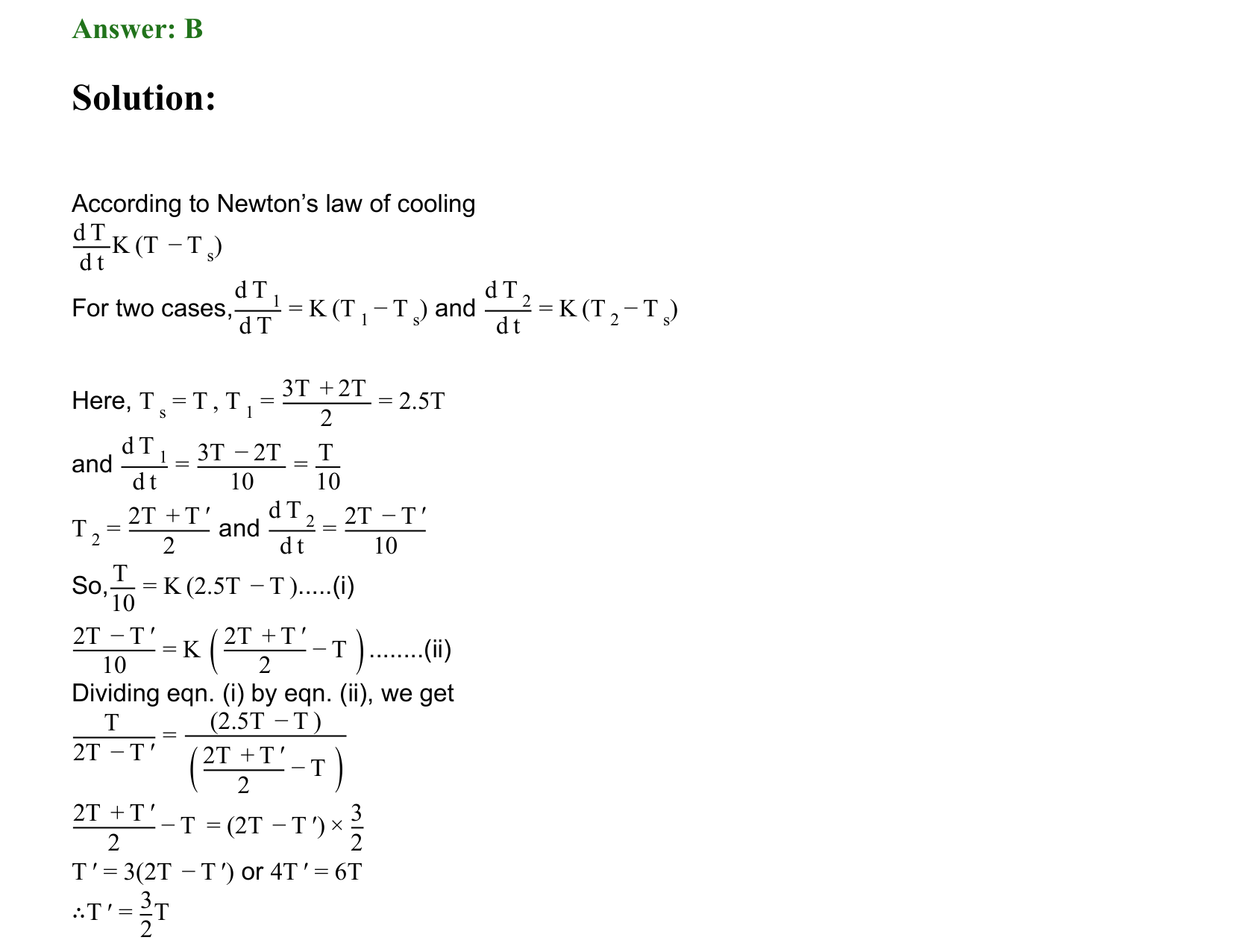 Mechanical Properties of Matter and Fluids solution 45