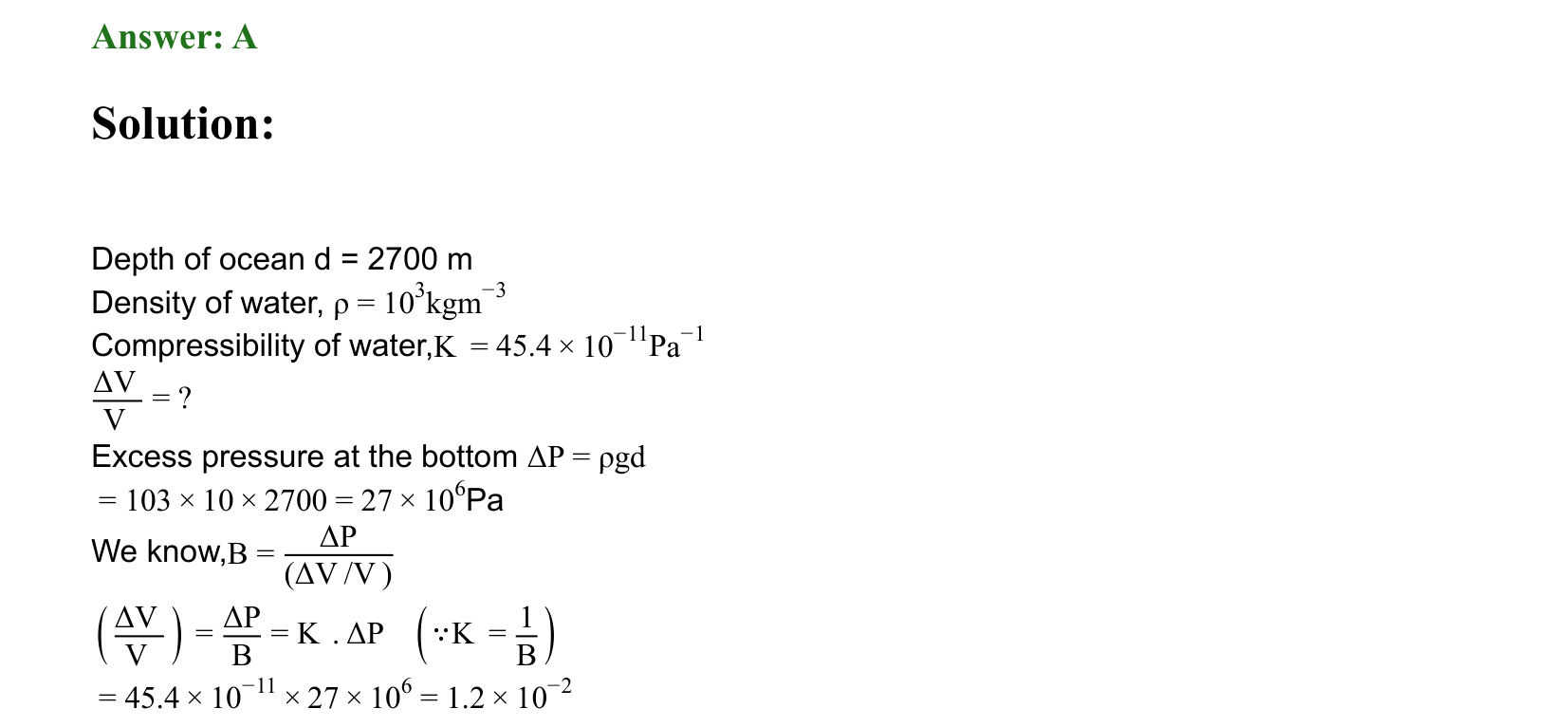 Mechanical Properties of Matter and Fluids solution 52