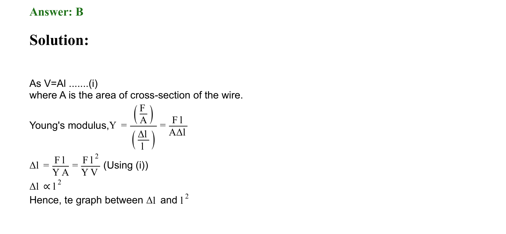 Mechanical Properties of Matter and Fluids solution 54