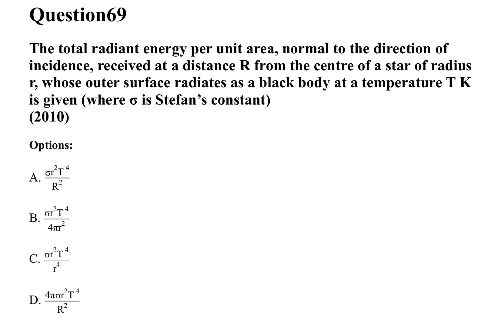 Mechanical Properties of Matter and Fluids question 69