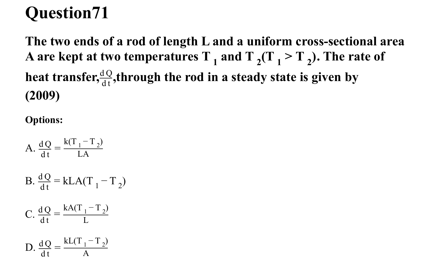 Mechanical Properties of Matter and Fluids question 71