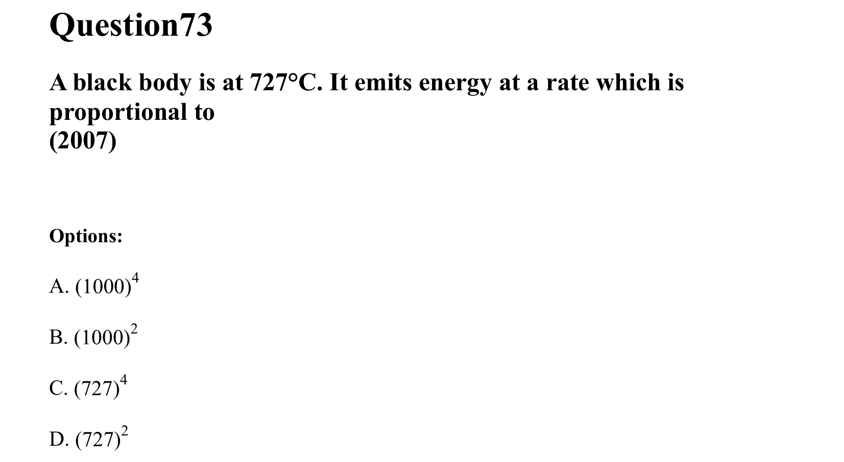Mechanical Properties of Matter and Fluids question 73