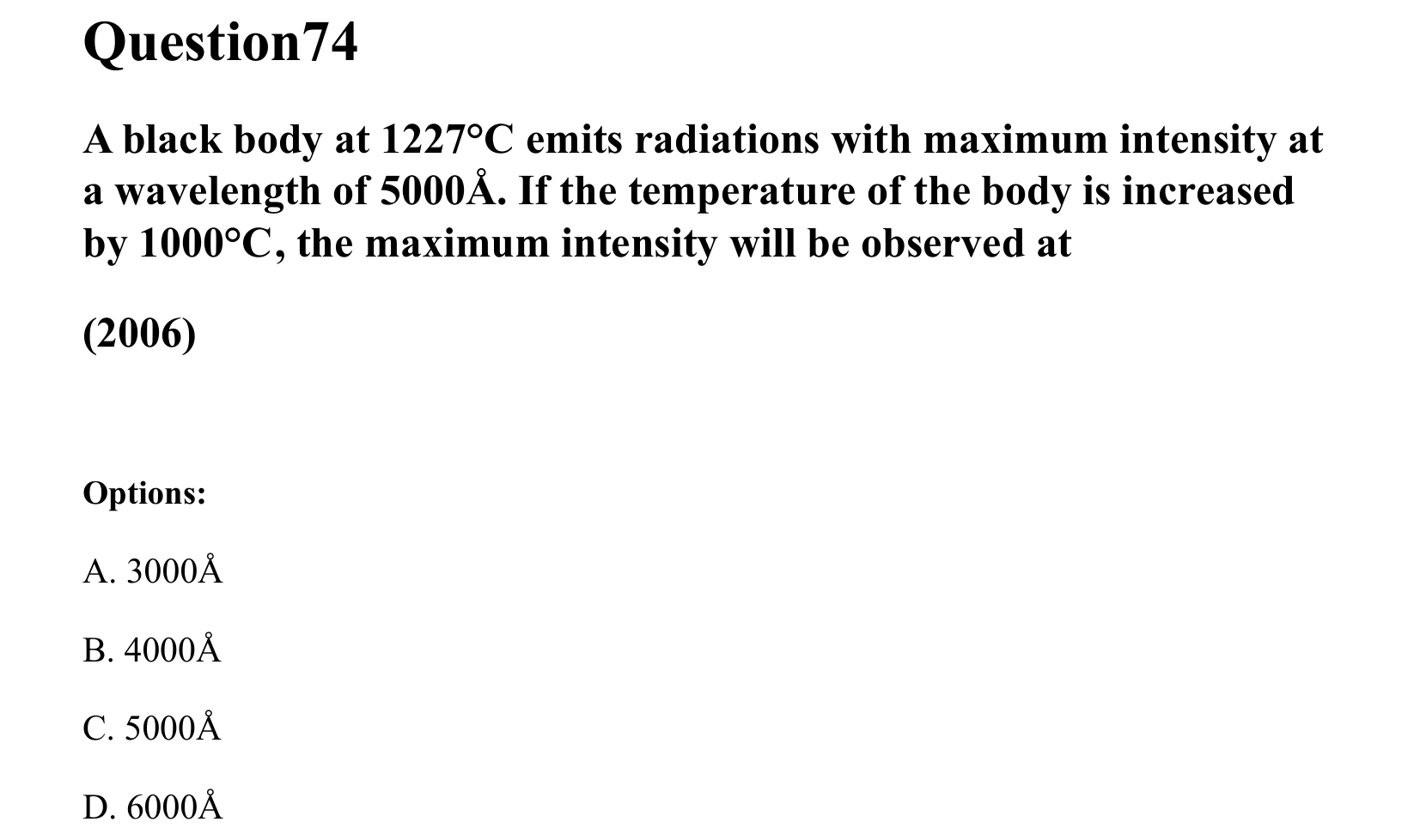 Mechanical Properties of Matter and Fluids question 74