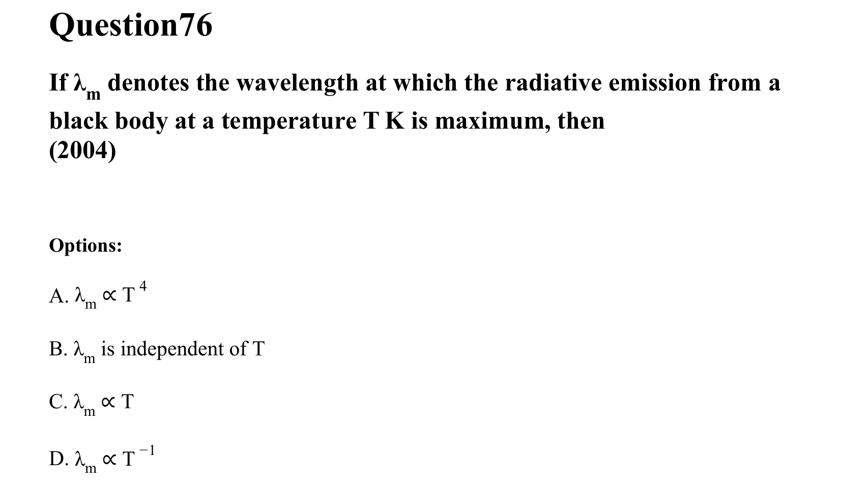 Mechanical Properties of Matter and Fluids question 76
