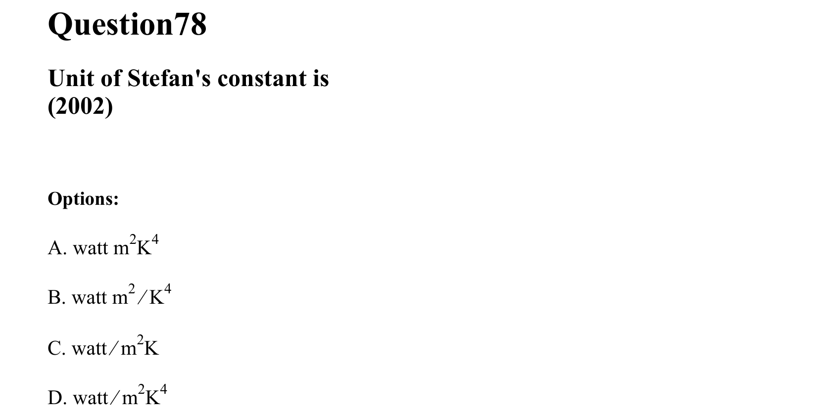 Mechanical Properties of Matter and Fluids question 78