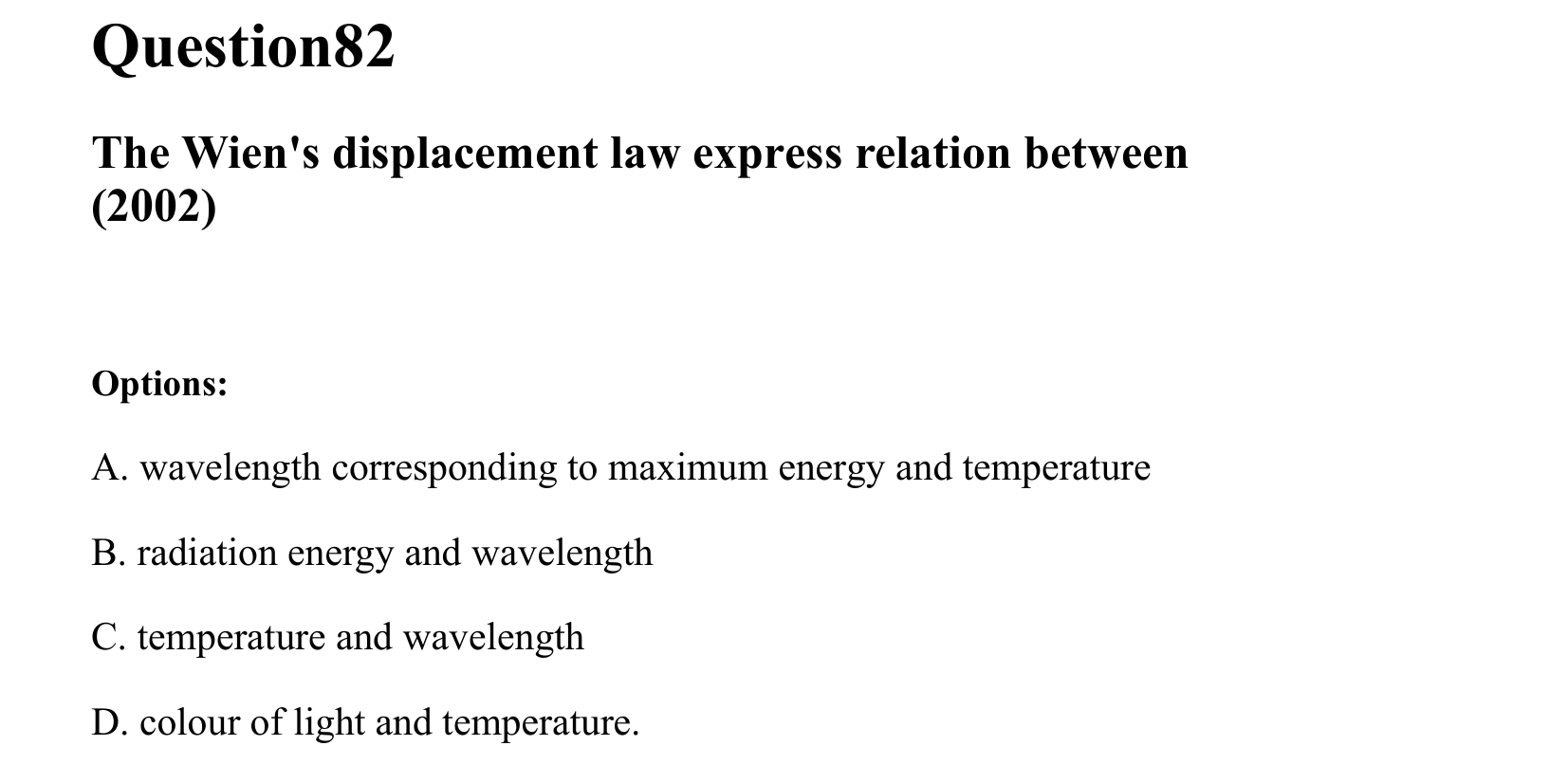 Mechanical Properties of Matter and Fluids question 82