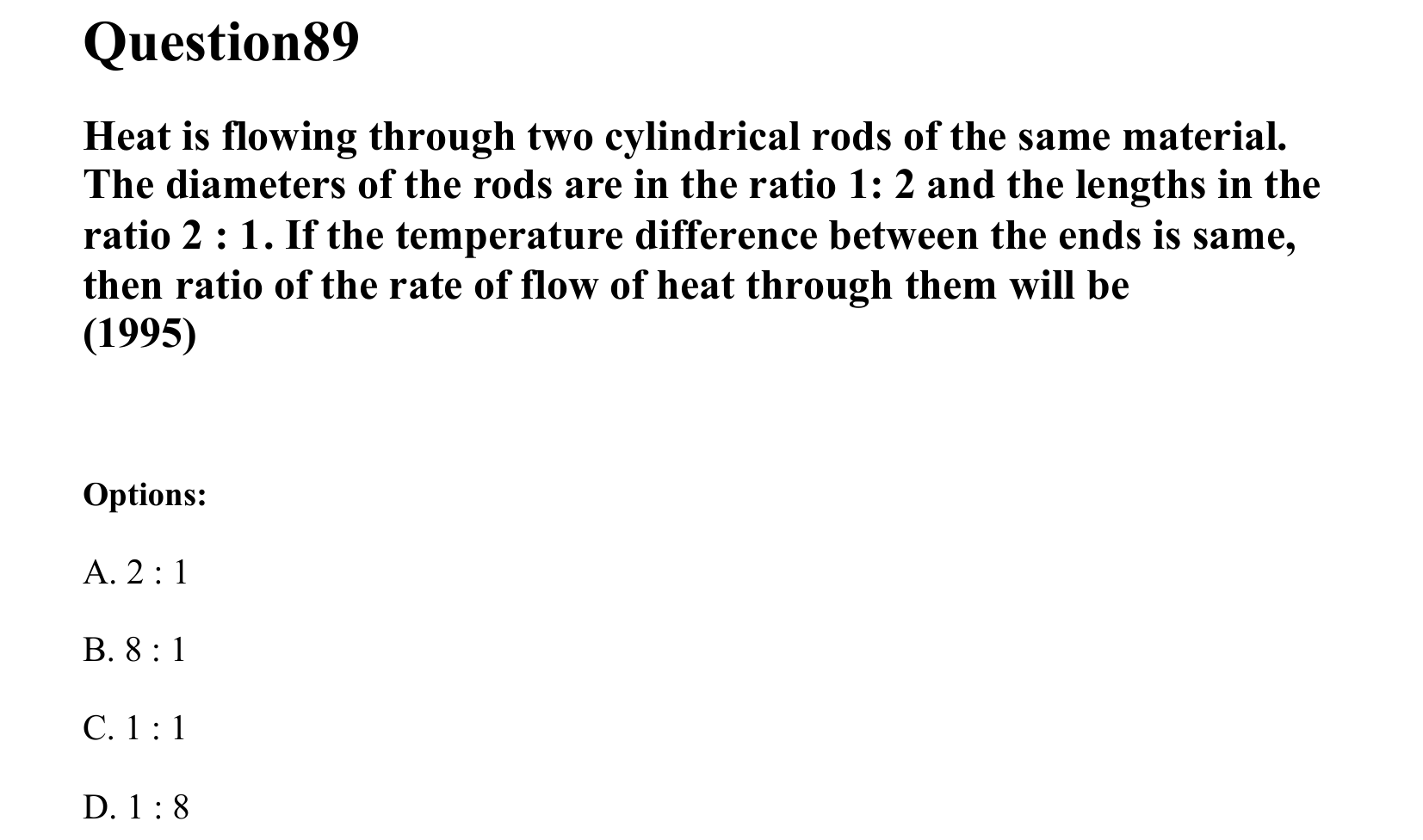 Mechanical Properties of Matter and Fluids question 89