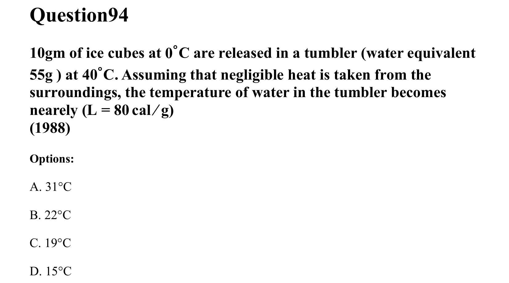 Mechanical Properties of Matter and Fluids question 94