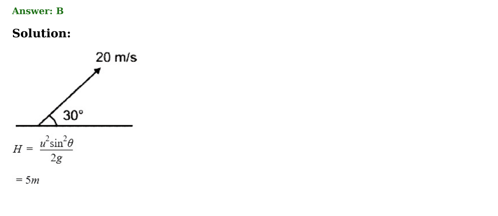 Motion in a Plane solution 7
