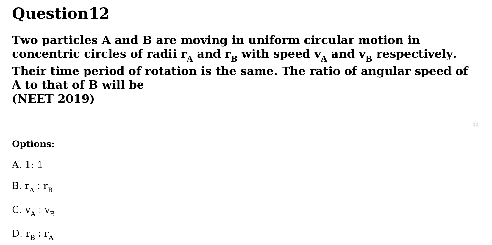 Motion in a Plane question 12