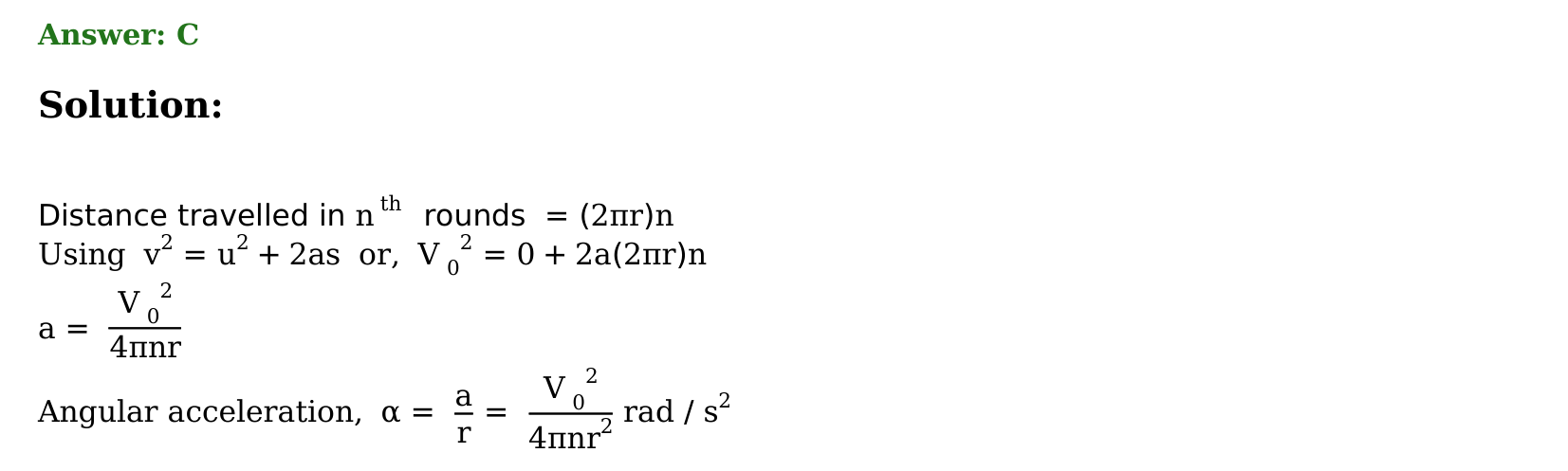Motion in a Plane solution 13