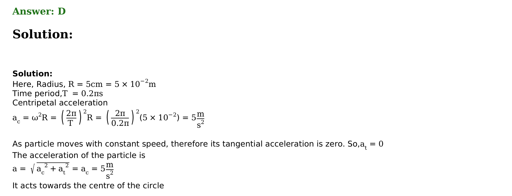 Motion in a Plane solution 27