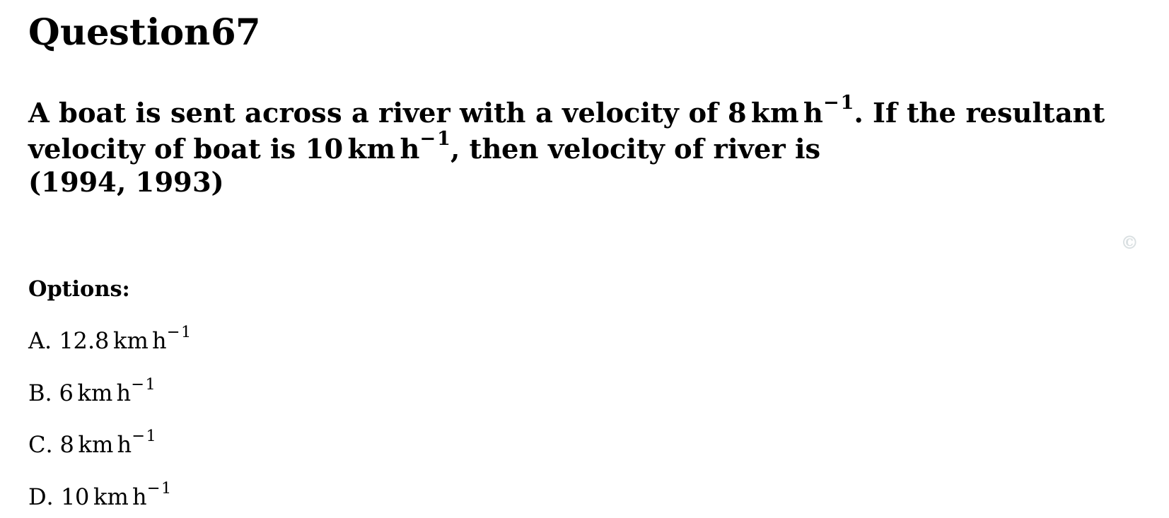 Motion in a Plane question 67