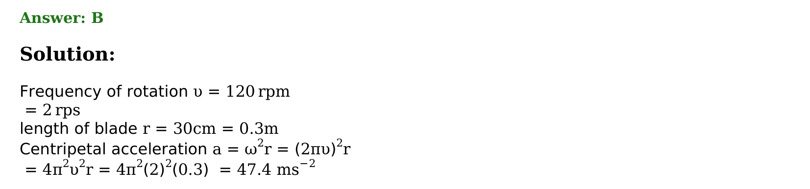 Motion in a Plane solution 70