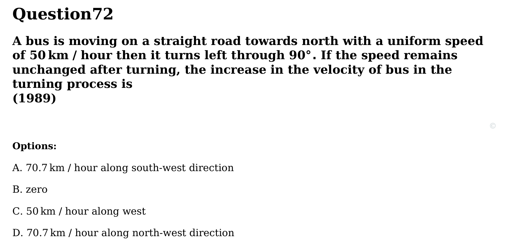 Motion in a Plane question 72
