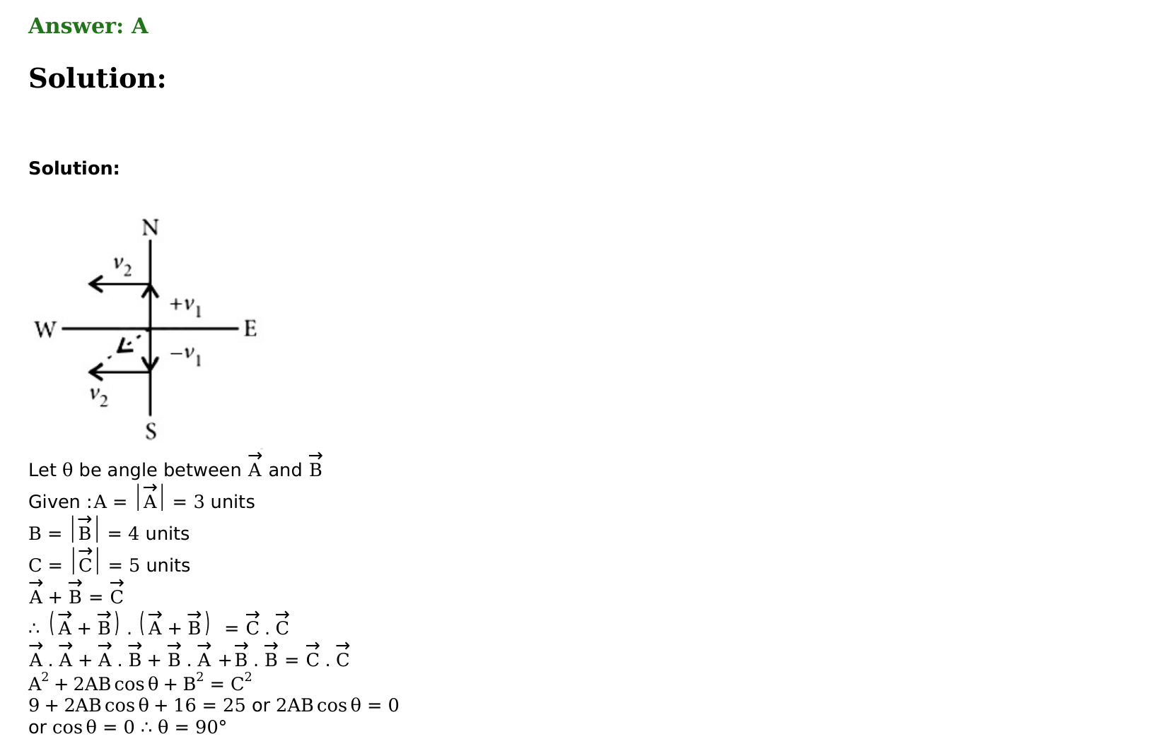 Motion in a Plane solution 73
