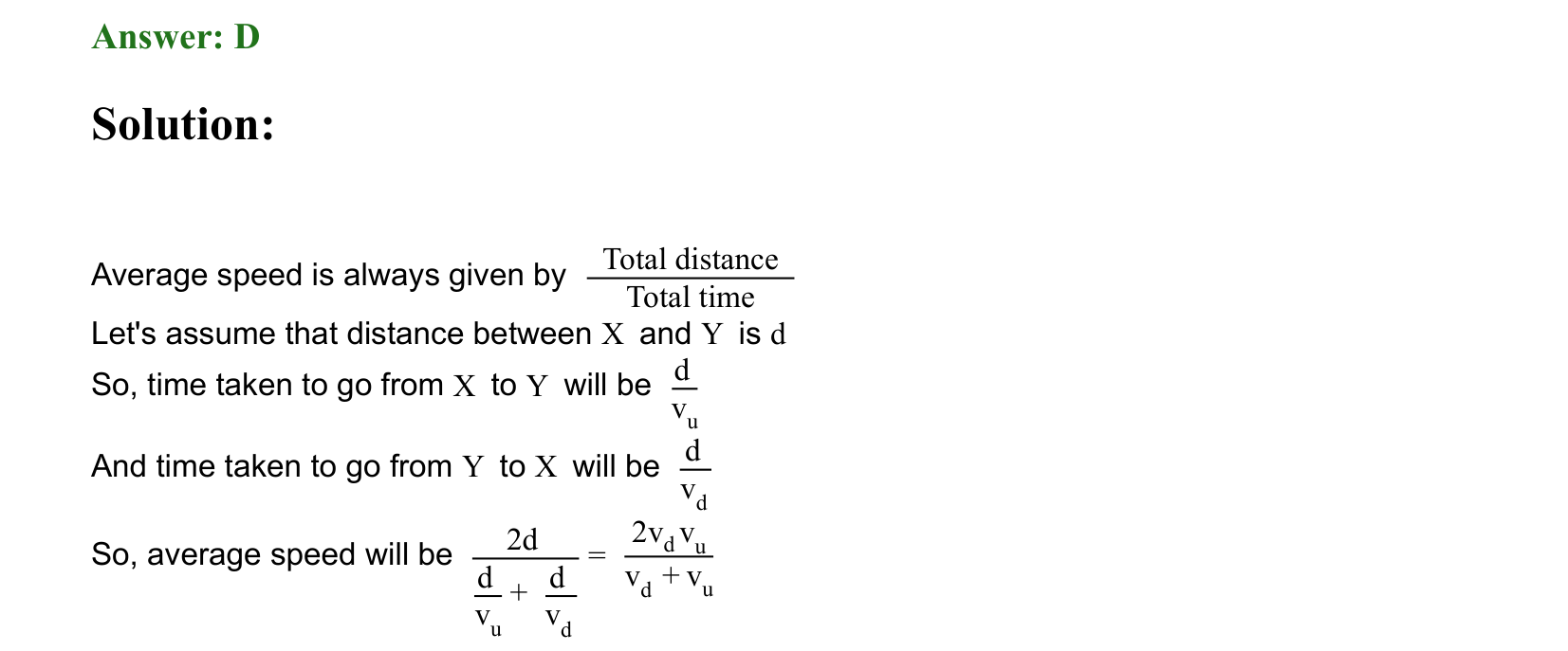 Motion in a Straight Line solution 34
