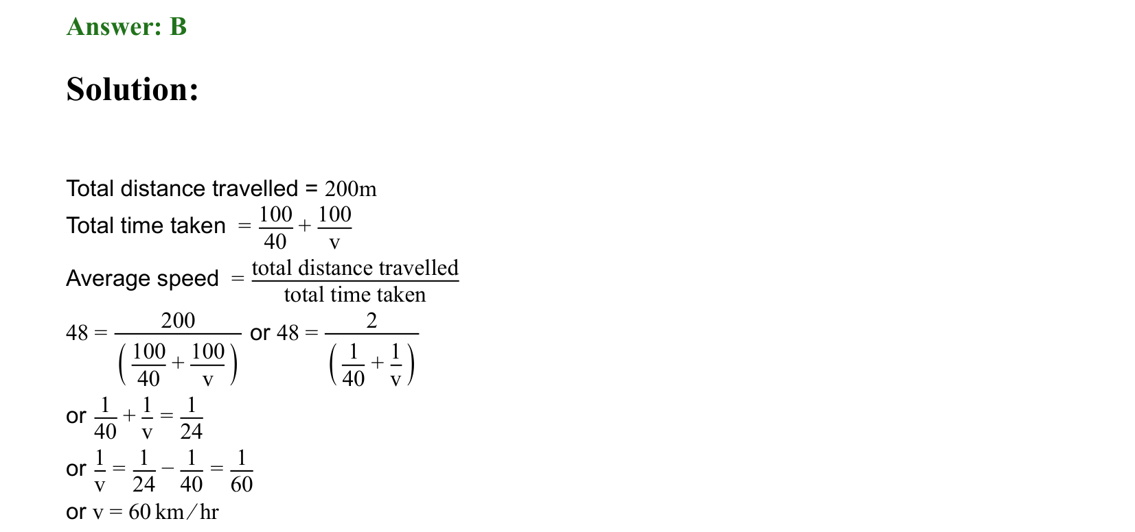 Motion in a Straight Line solution 59