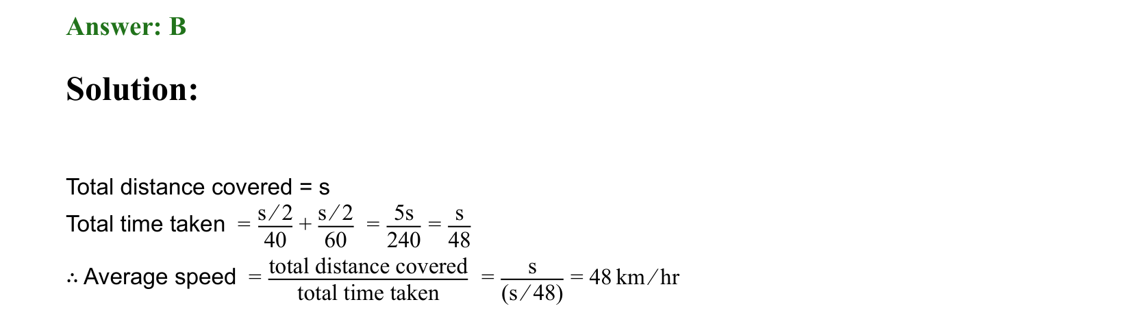 Motion in a Straight Line solution 61