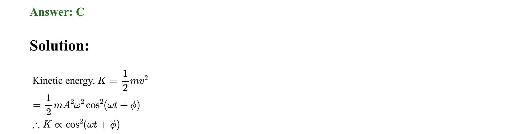 Oscillations solution 3