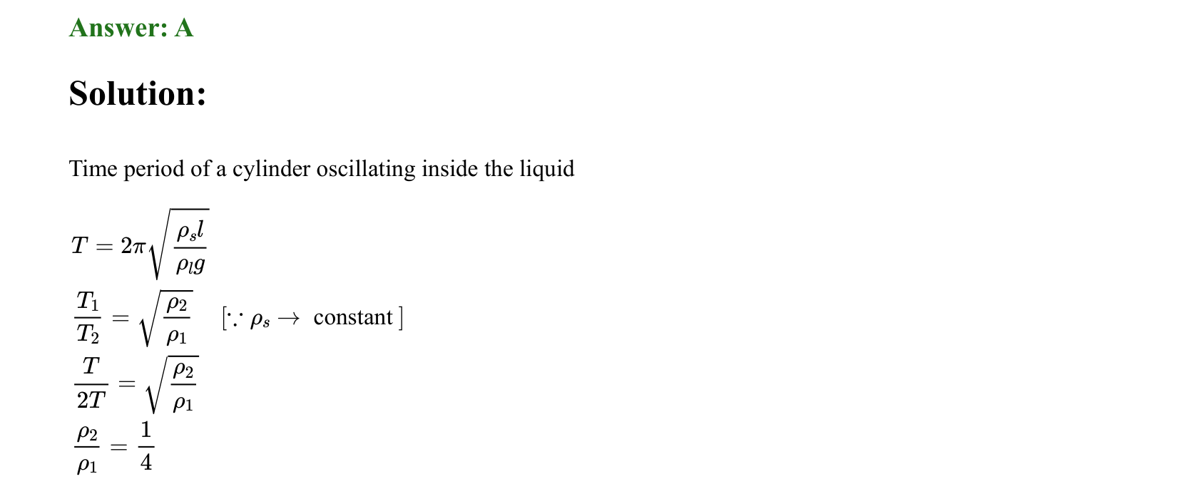 Oscillations solution 5